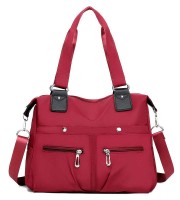 Women's Handbag Solid ( Red colour )