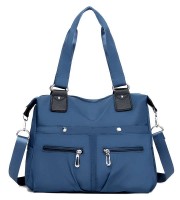 Women's Handbag Solid ( Blue colour )